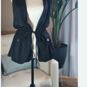 New York & Company Black Sleeveless Top